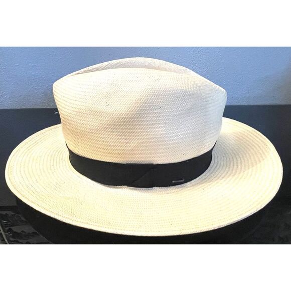 Bailey of Hollywood Genuine Panama 100% Straw  Fedora Hat Size Medium - Picture 6 of 9